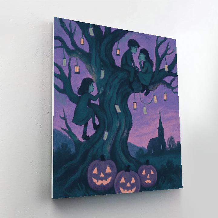 Gallows Tree Storybook Paint by numbers kits