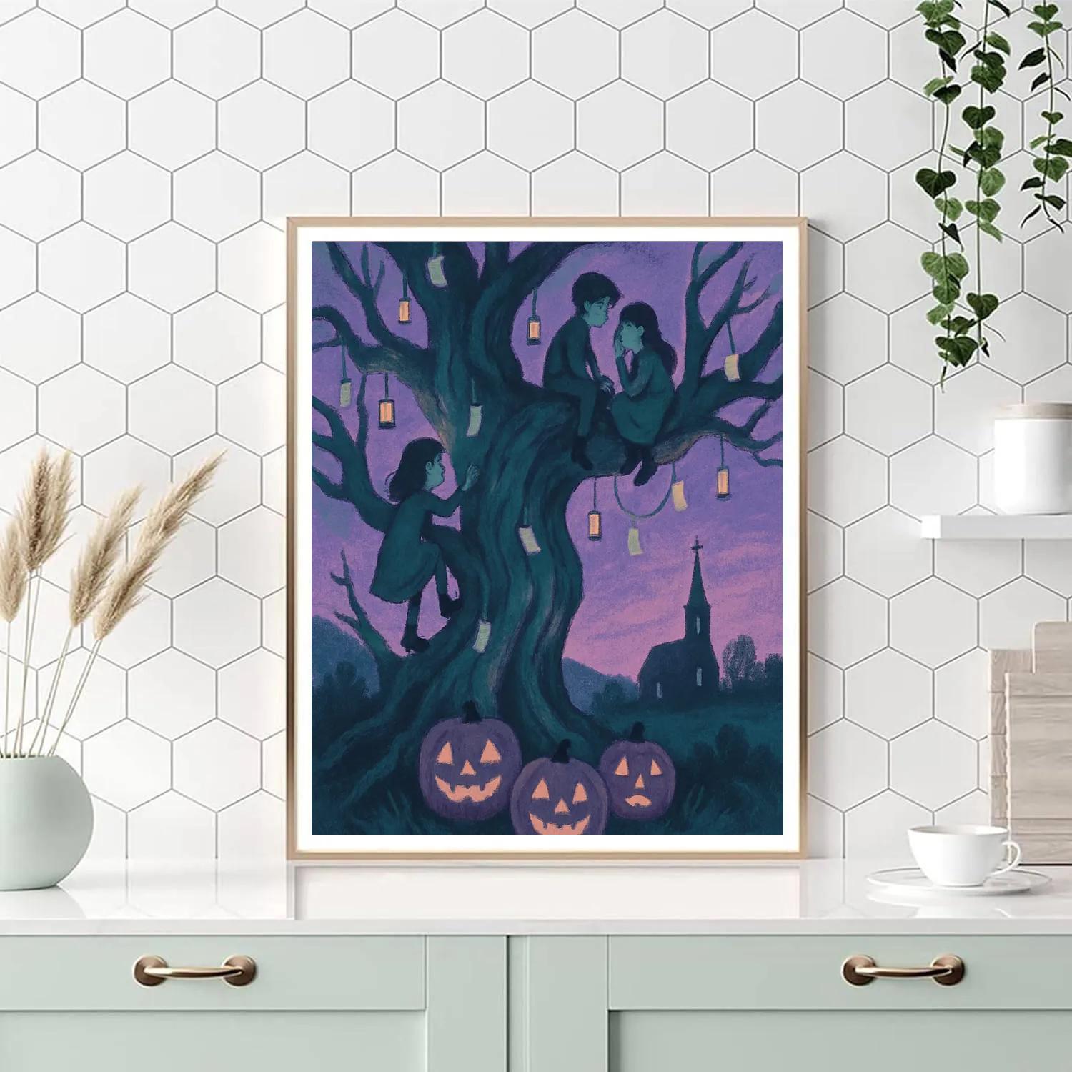 Gallows Tree Storybook Paint by numbers kits