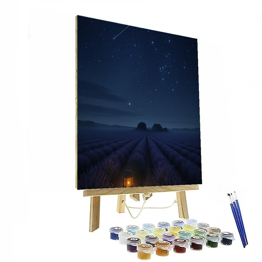 Lavender Orion Field painting number kit