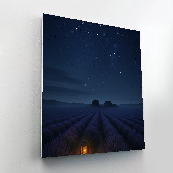 Lavender Orion Field painting number kit