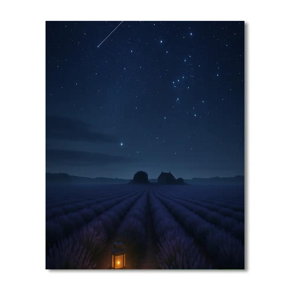 Lavender Orion Field painting number kit
