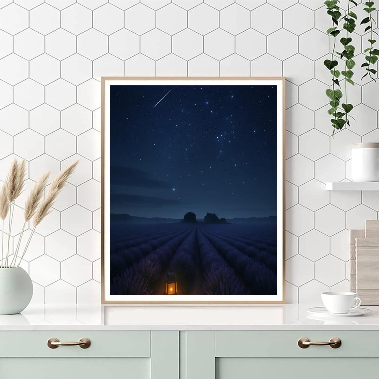 Lavender Orion Field painting number kit