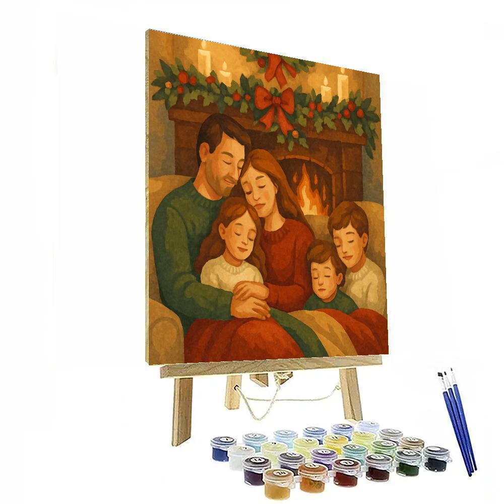 Holly Hearth Haven painting number kit
