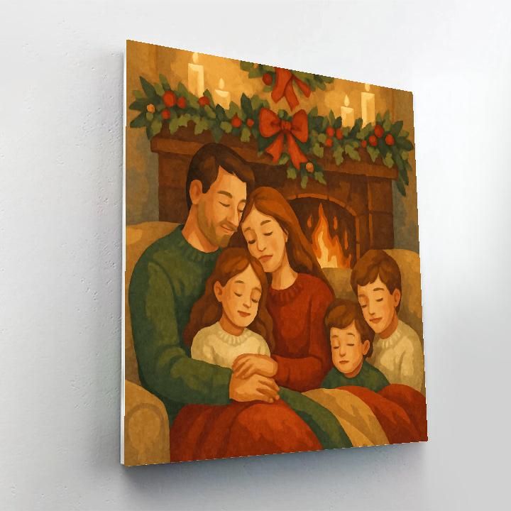 Holly Hearth Haven painting number kit