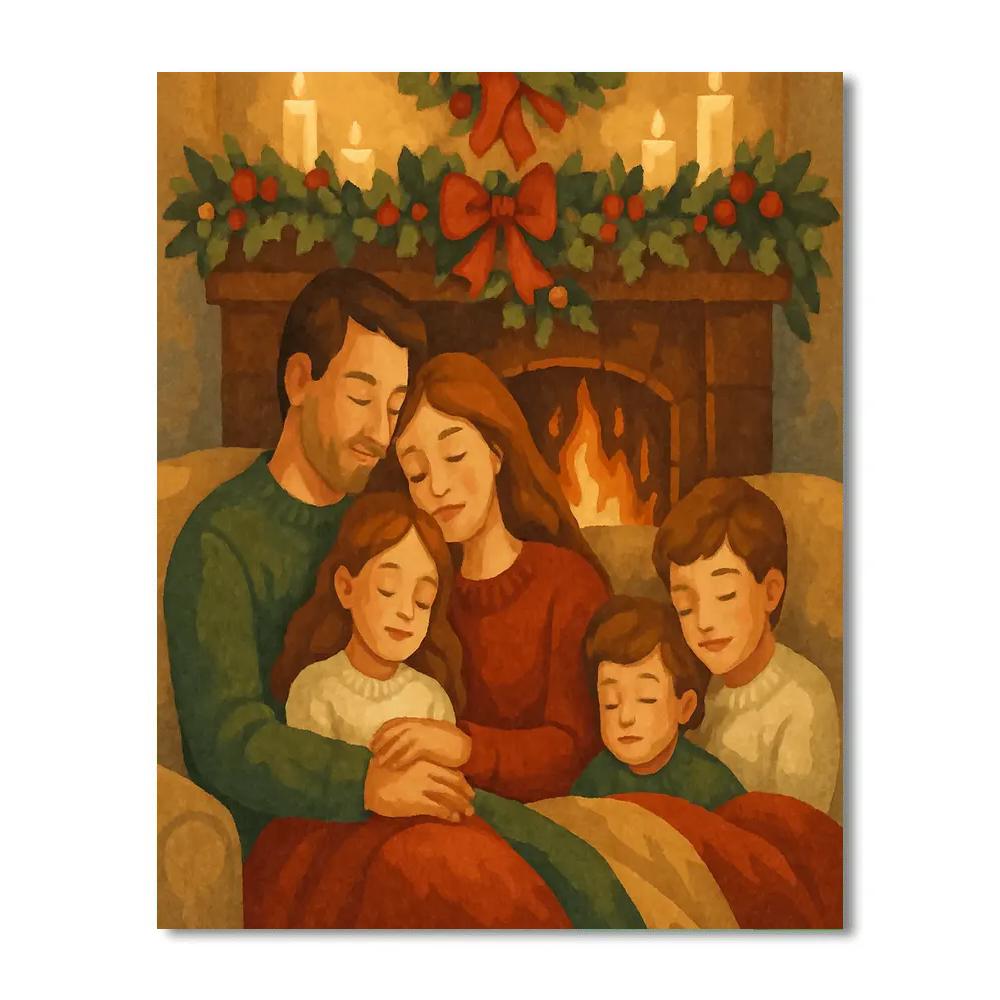 Holly Hearth Haven painting number kit
