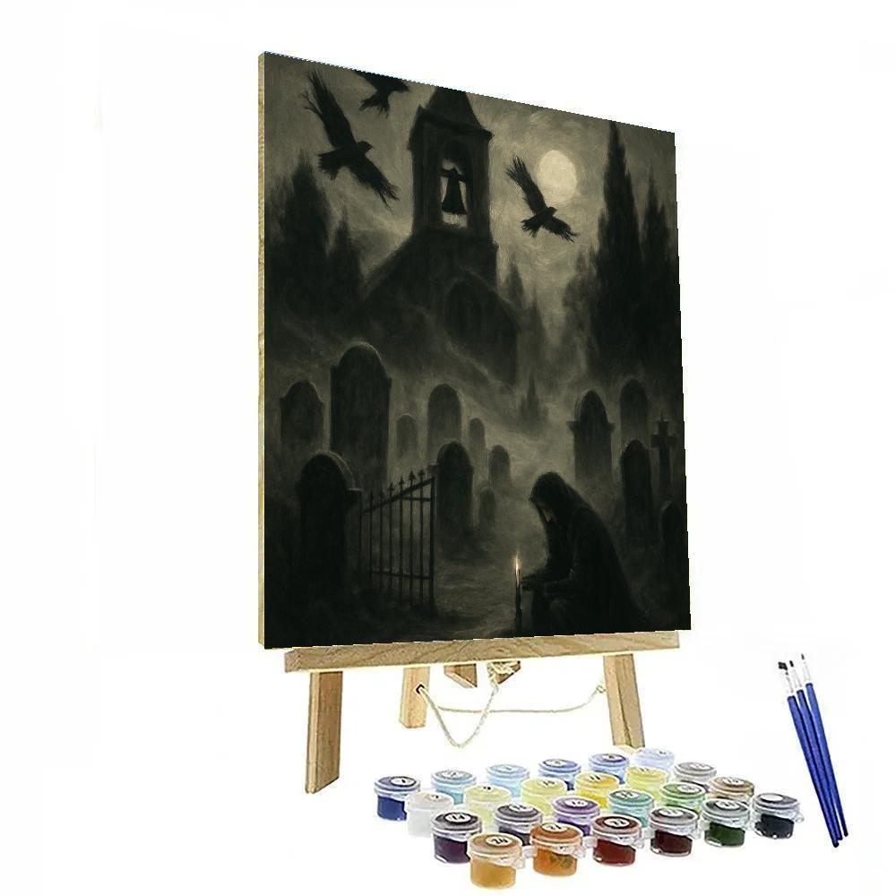 Silent Bell Cemetery Paint by numbers kits