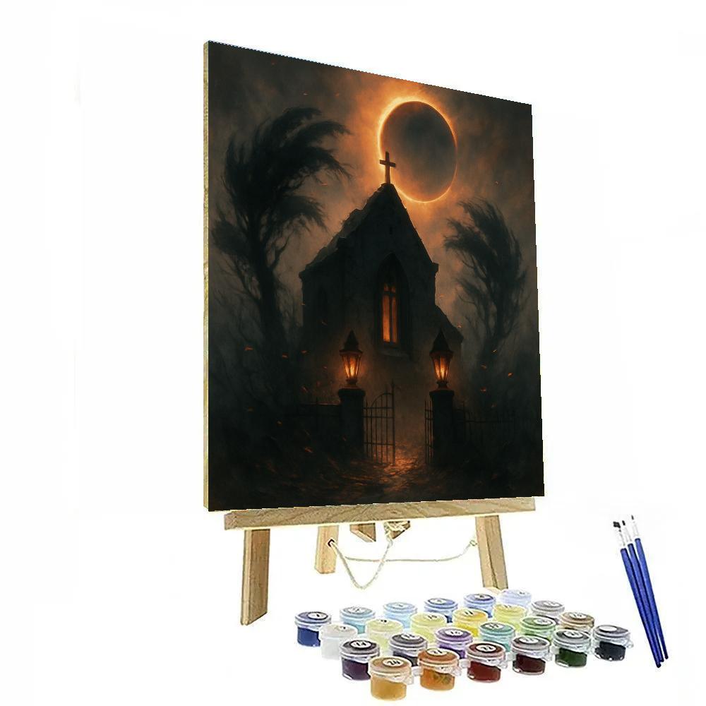 Eclipsed Chapel Grounds Paint by numbers kits