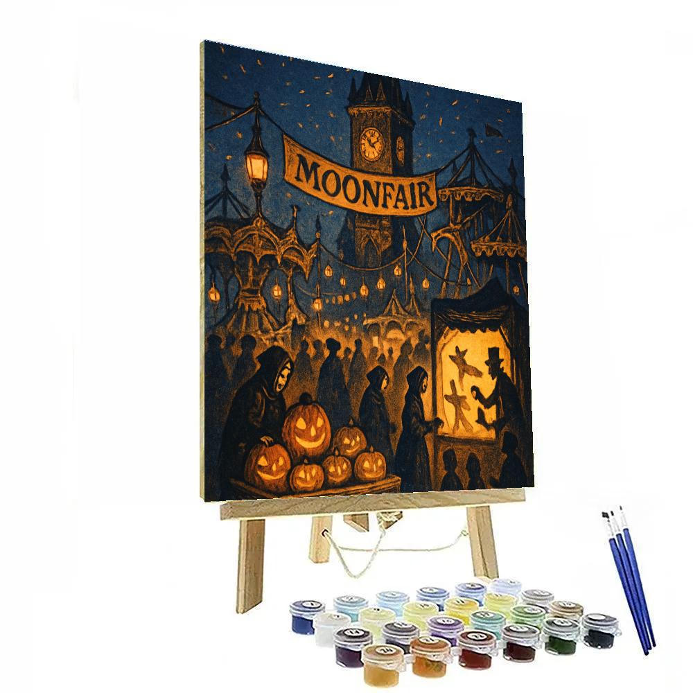 Clocktower Moonfair Number painting