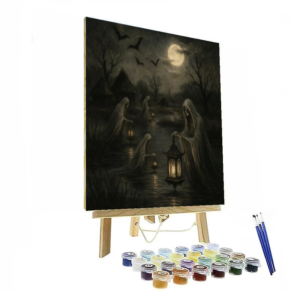 Sable Fen Of Lantern Wives Painting by numbers kit
