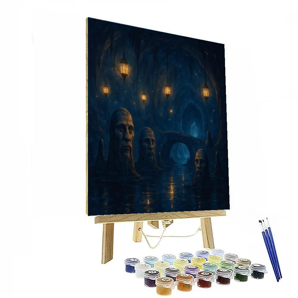 Cavern Of Lantern Echoes paint by numbers