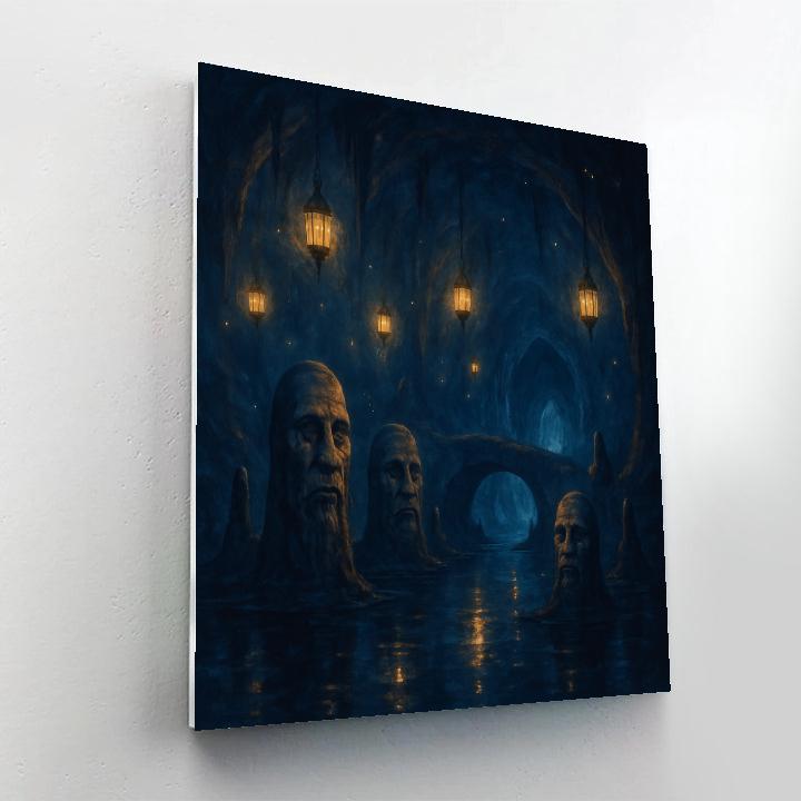 Cavern Of Lantern Echoes paint by numbers