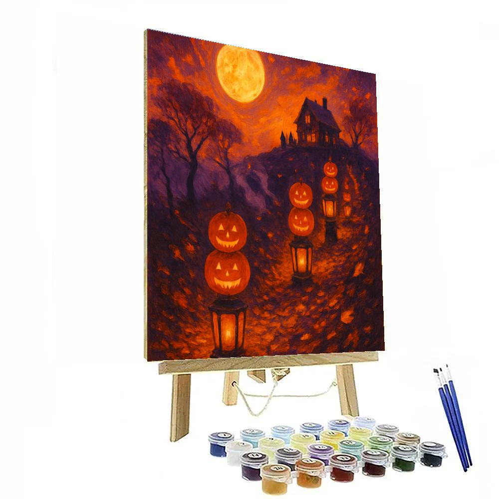 Autumn Beacon Ridge DIY paint by numbers