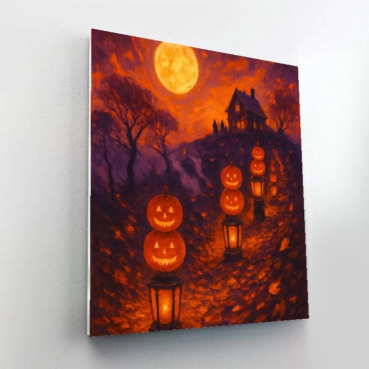 Autumn Beacon Ridge DIY paint by numbers