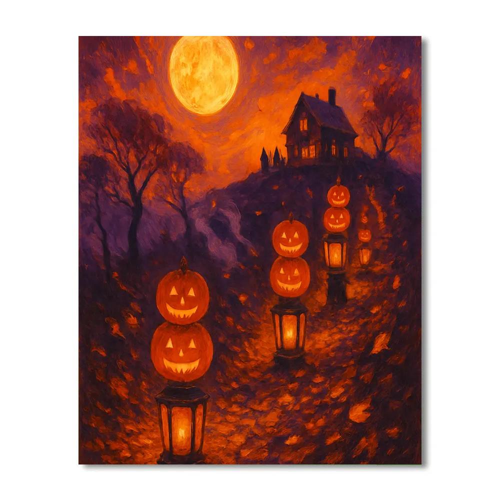 Autumn Beacon Ridge DIY paint by numbers