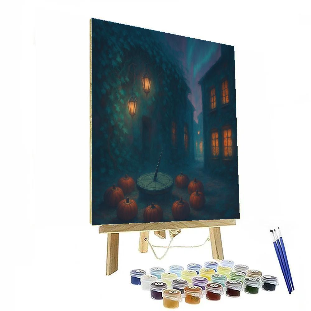 Glowvine Courtyard Paint by numbers kits