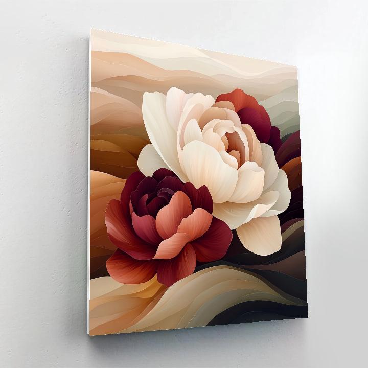 Georgia OKeeffe Inspired Desert Flowers Paint by numbers kits