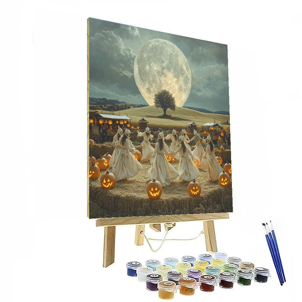 Harvest Moon Lantern Dance Spooky Edition Paint by numbers kits