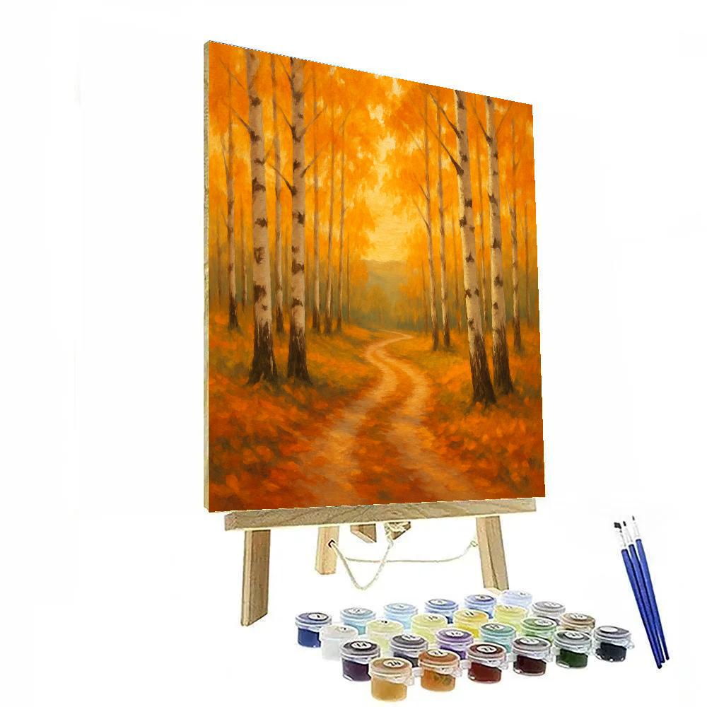 Golden Birch Lane Paint by numbers kits