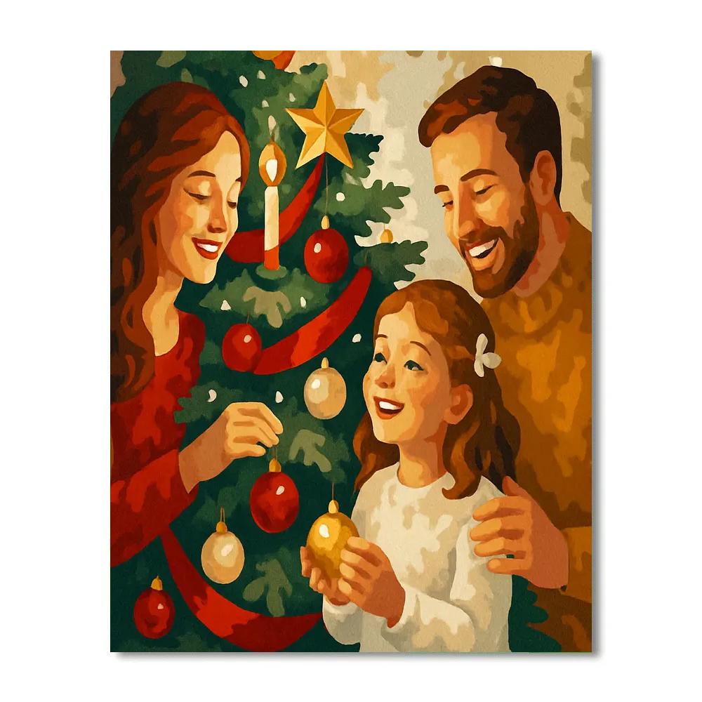 Trimming The Tree paint by color