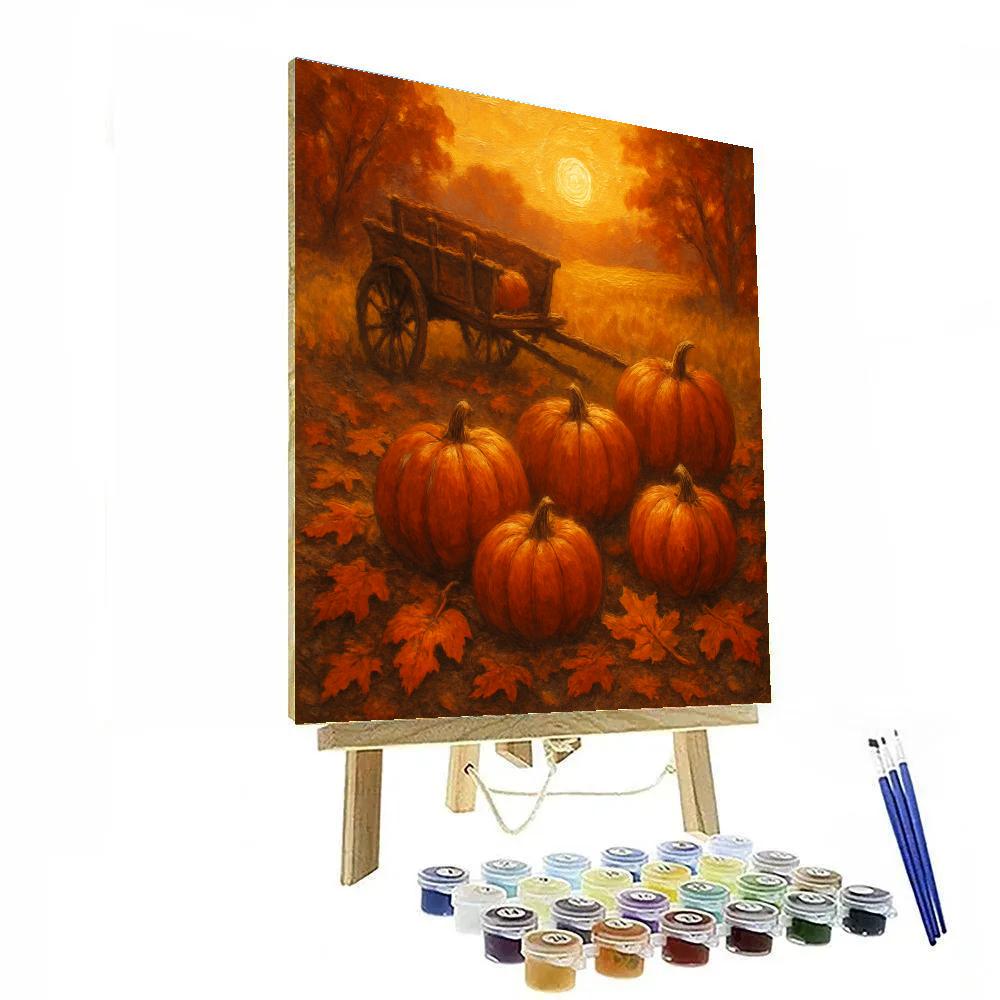 Pumpkin Hollow Harvest paint by color
