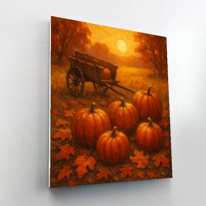 Pumpkin Hollow Harvest paint by color