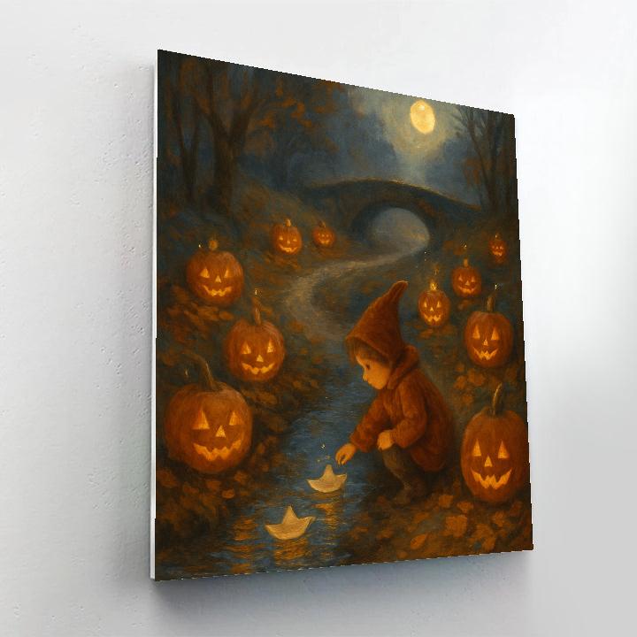 Carved Pathway Of Wishes paint by number