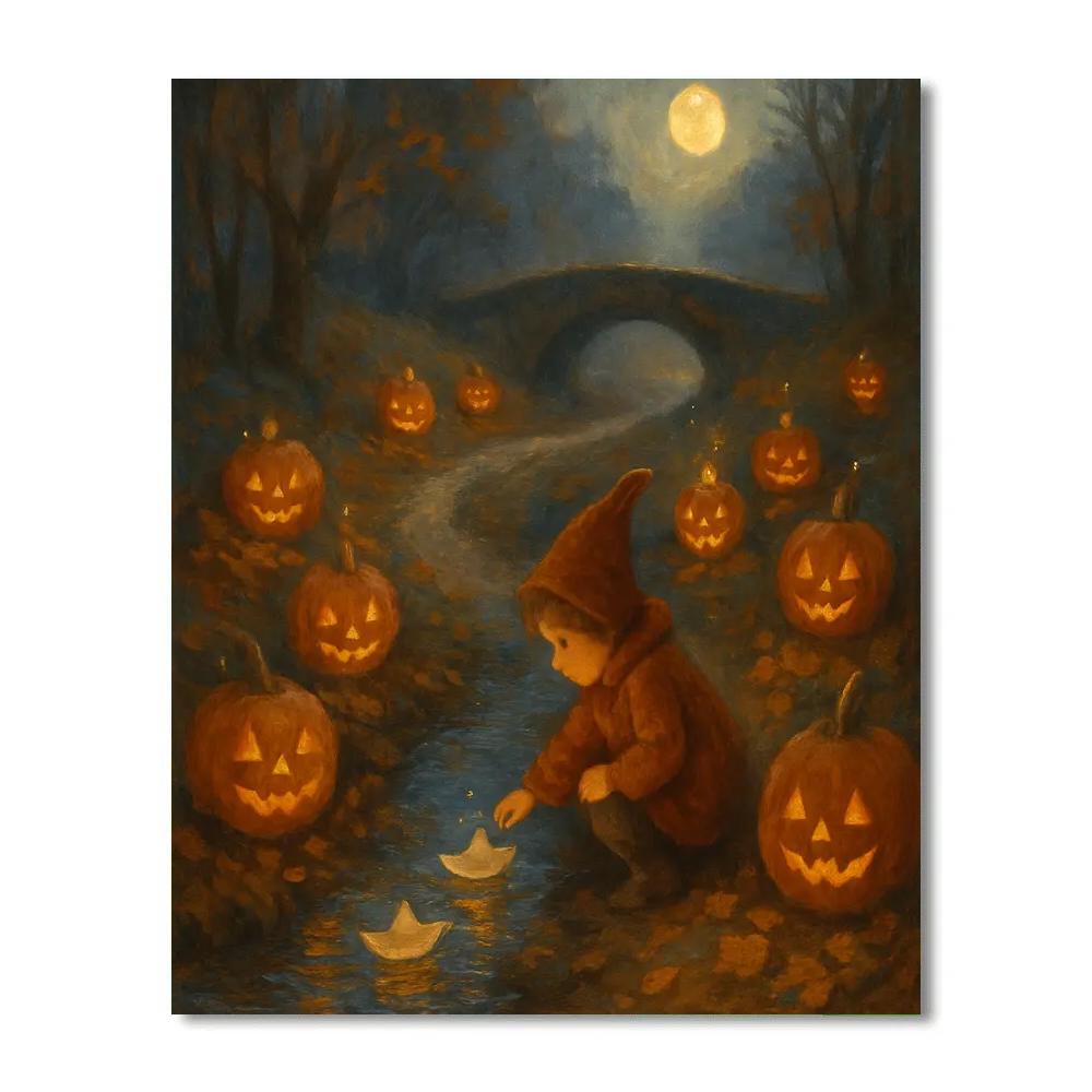 Carved Pathway Of Wishes paint by number