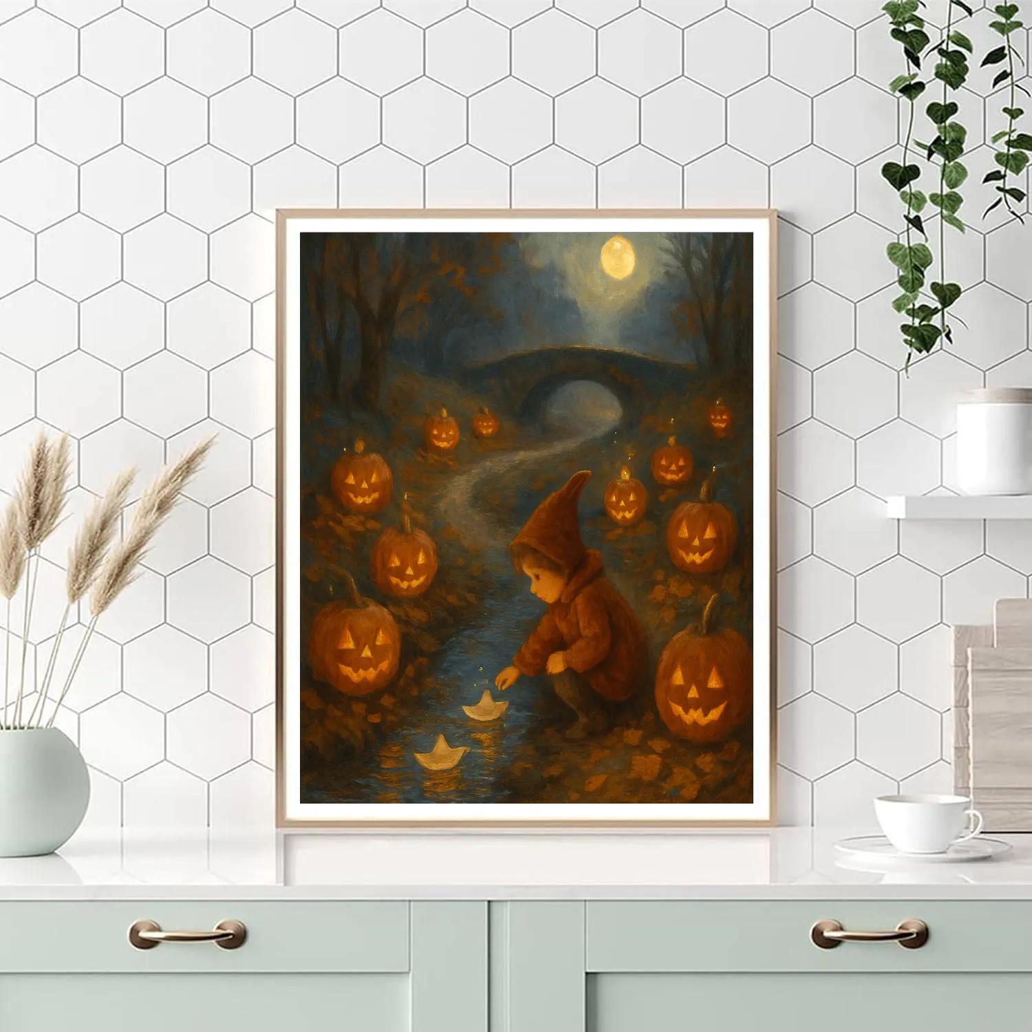 Carved Pathway Of Wishes paint by number