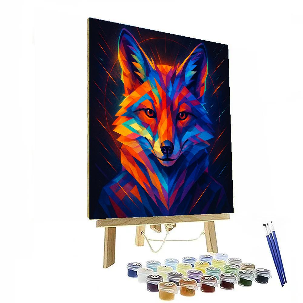 Prismatic Fox Confidence Paint by numbers kits