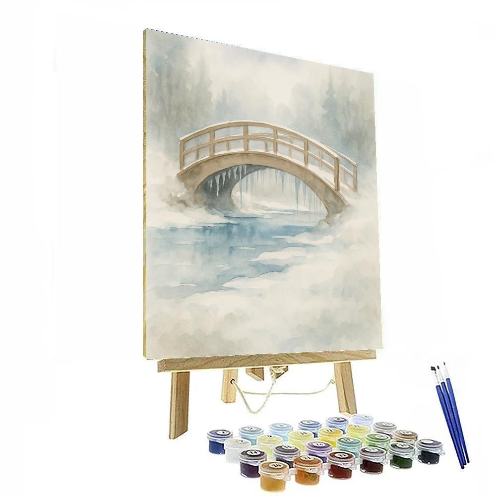 Bridge Of Quiet Icicles paint by number