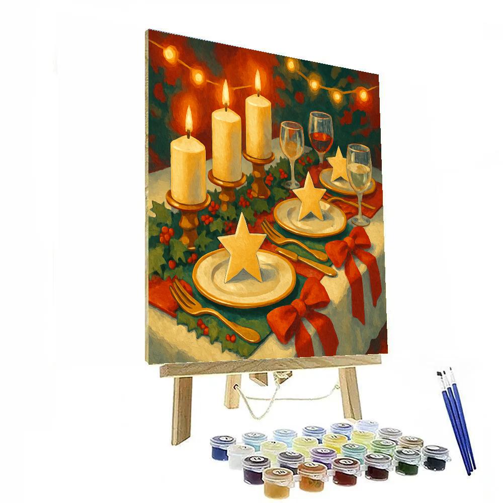 Feast Of Ribbons paint by number