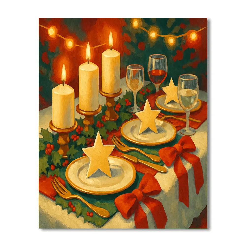 Feast Of Ribbons paint by number
