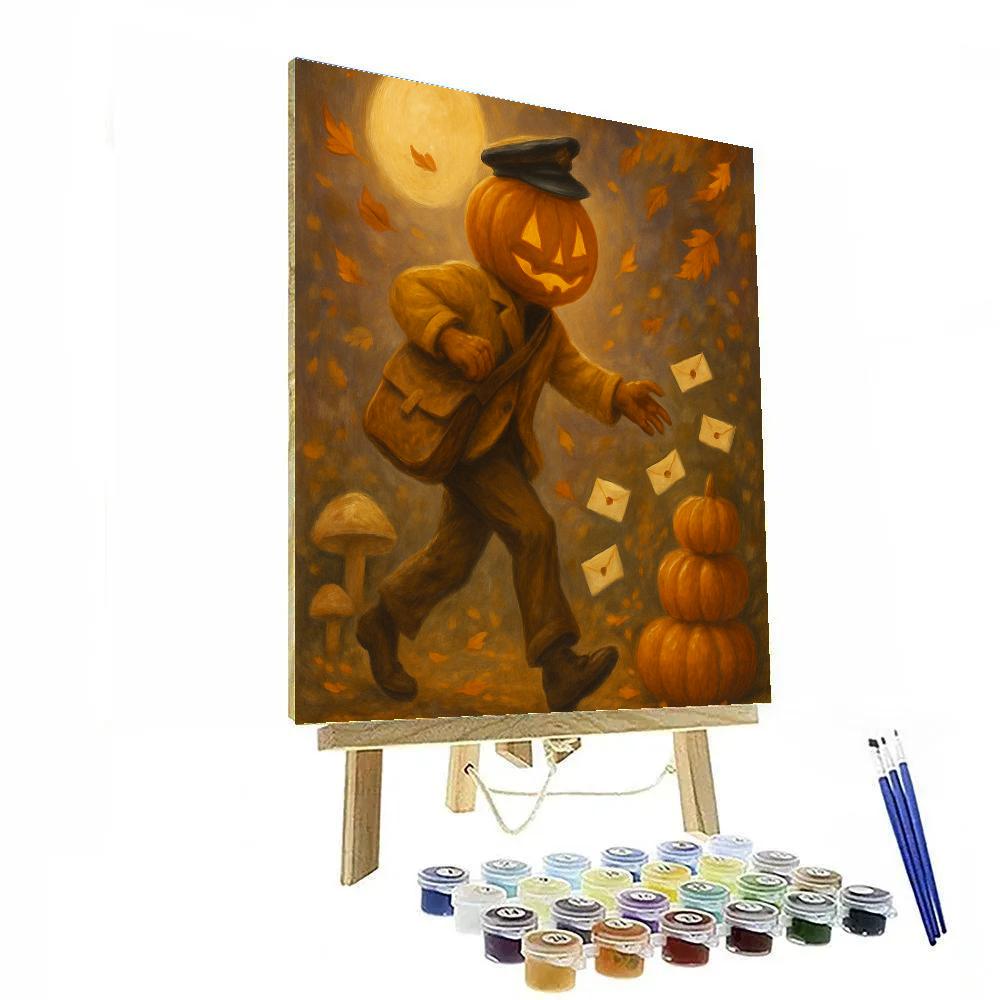 Envelope Of Autumn Wishes DIY paint by numbers