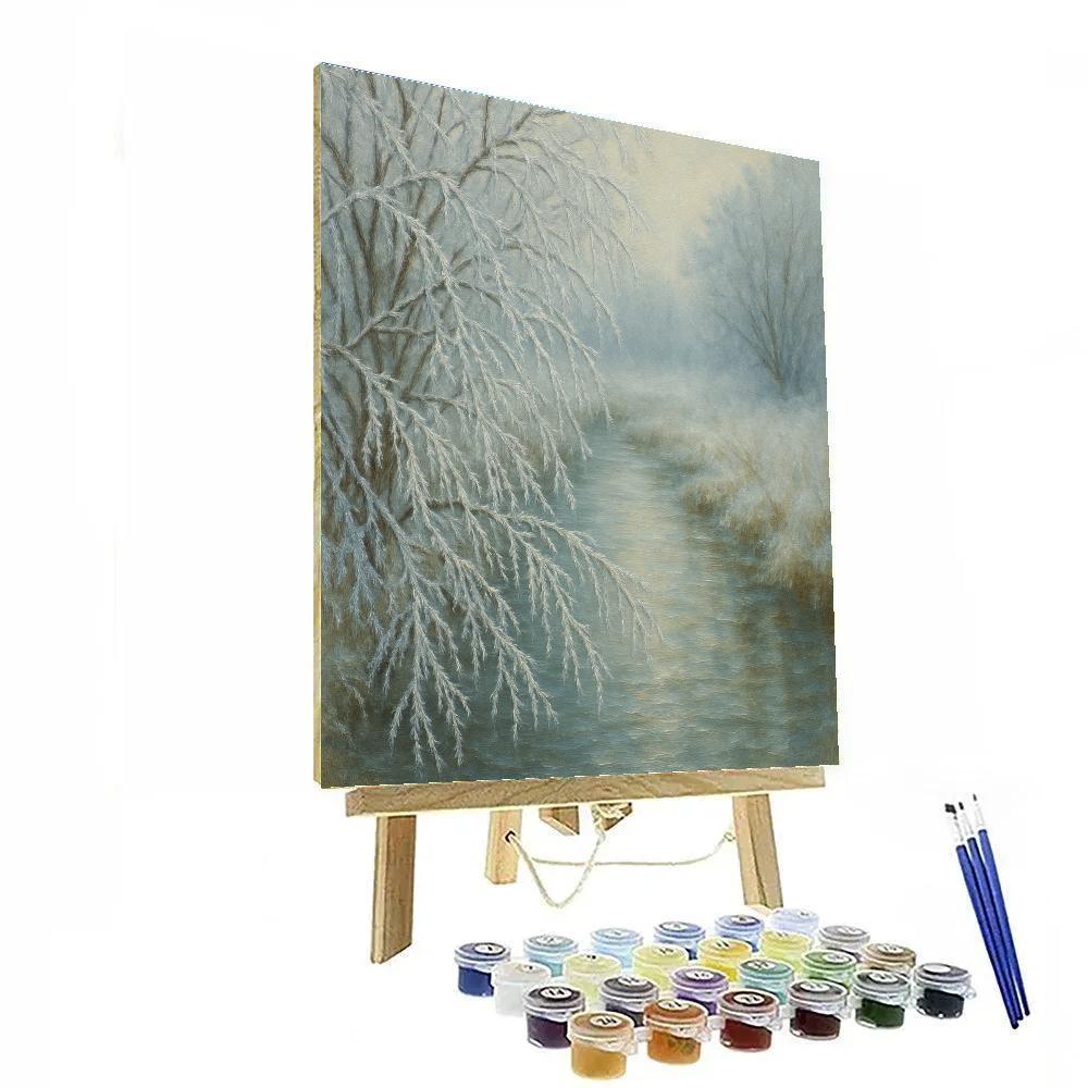 Willow Frost Stream paint by color