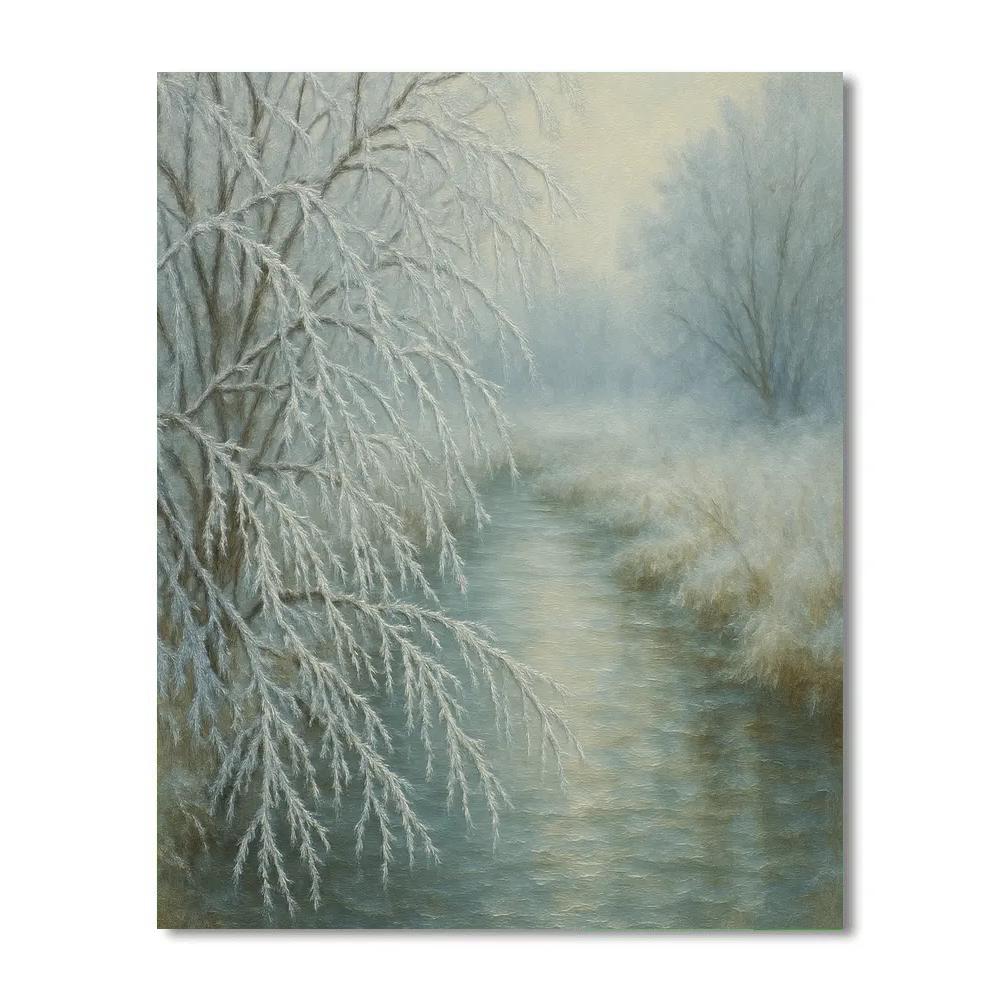 Willow Frost Stream paint by color