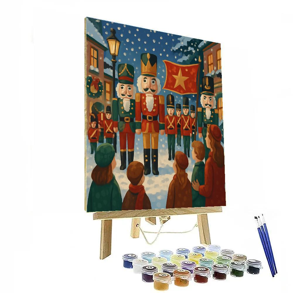 Nutcracker Parade Paint by numbers kits
