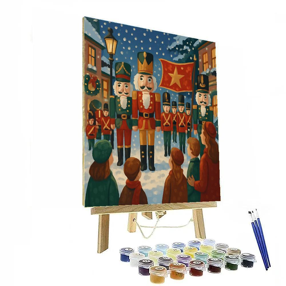 Nutcracker Parade Paint by numbers kits