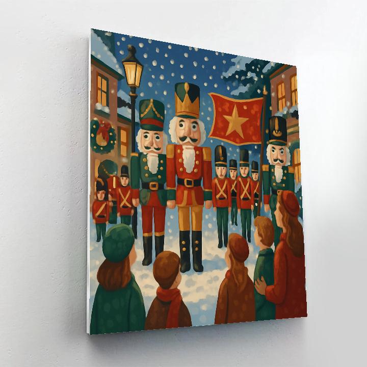 Nutcracker Parade Paint by numbers kits