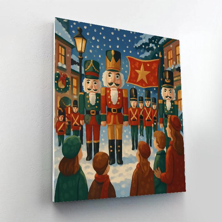 Nutcracker Parade Paint by numbers kits