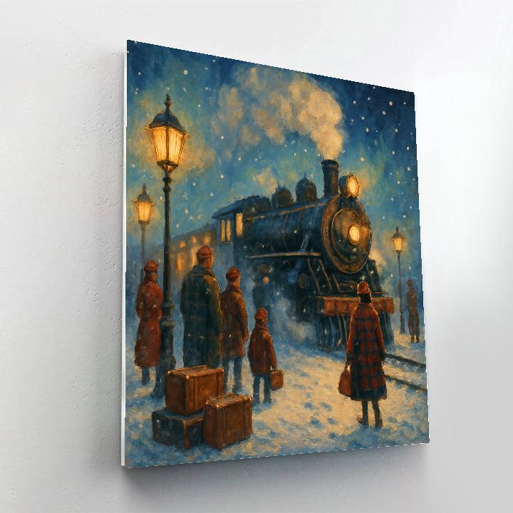 Polar Express Platform paint by color