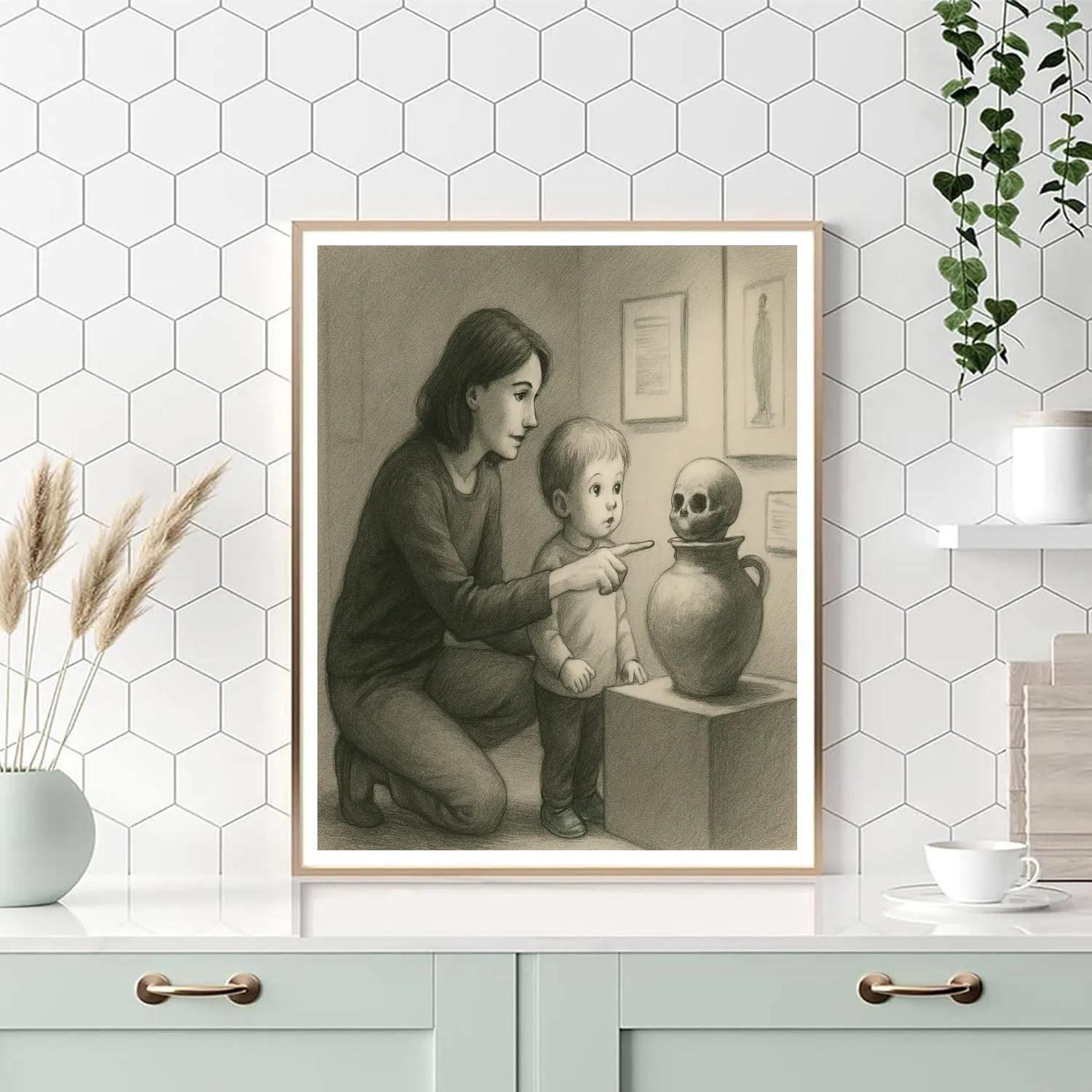 Museum Quiet Wonder painting number kit