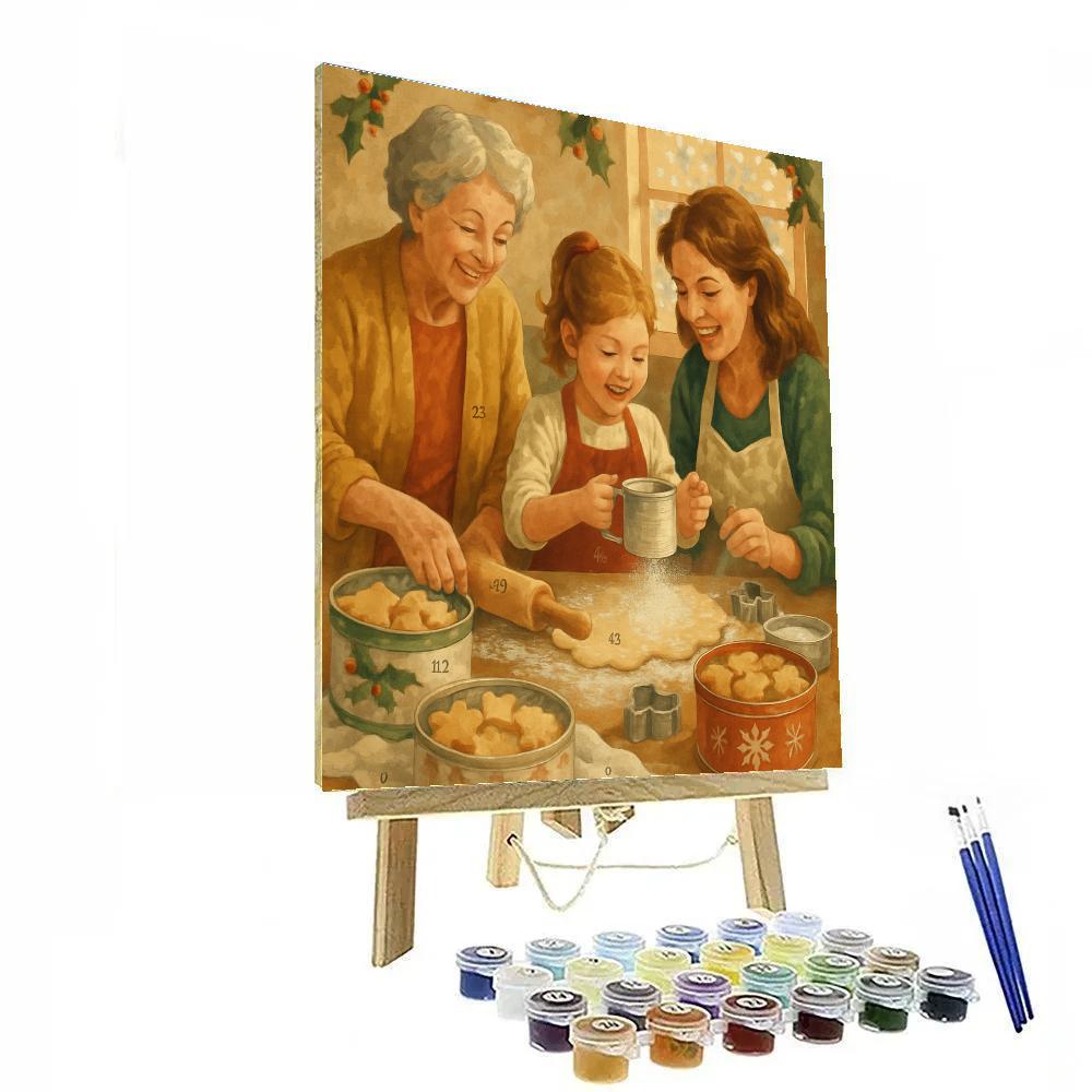 Baking By Starlight paint by number