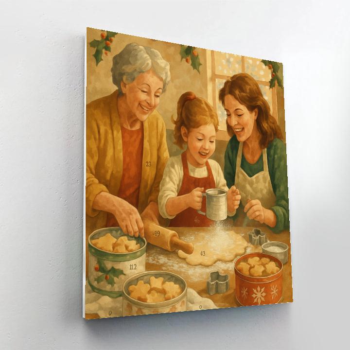 Baking By Starlight paint by number