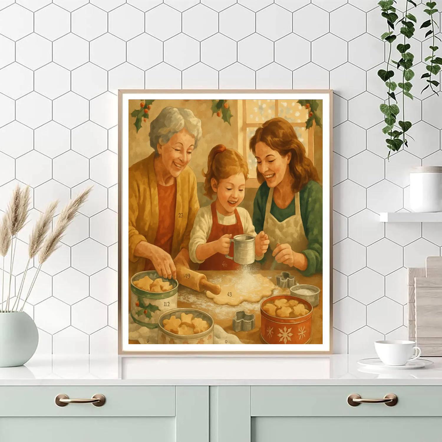 Baking By Starlight paint by number