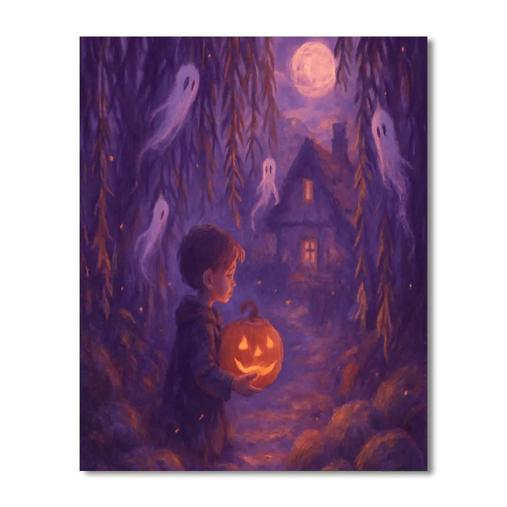 Willow Wraith Lane paint by number