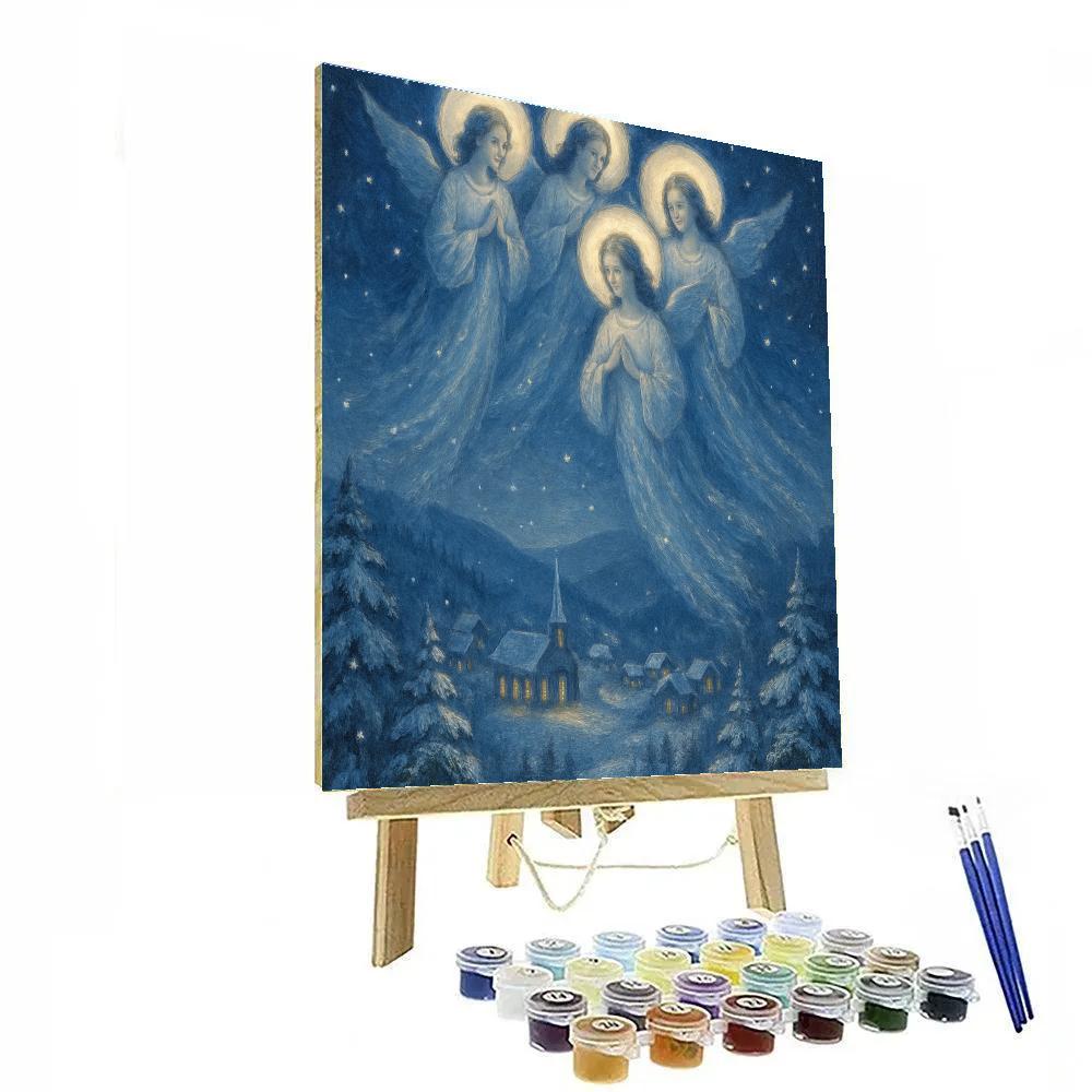 Starlight Choir Of Angels Paint by numbers kits