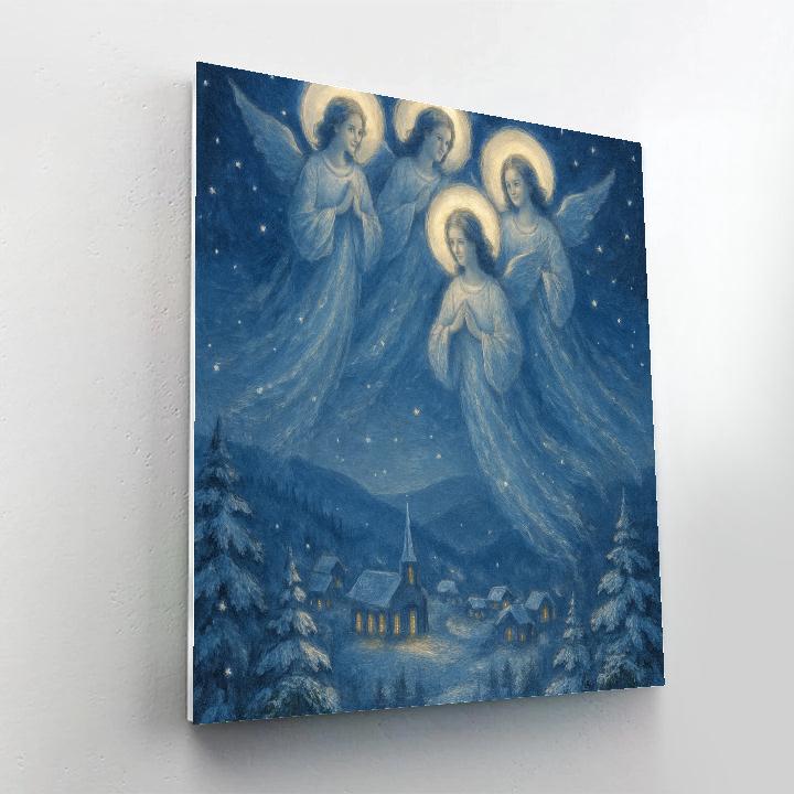Starlight Choir Of Angels Paint by numbers kits