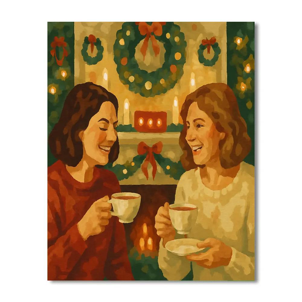 Midwinter Tea Paint by numbers kits