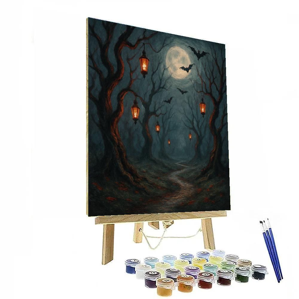 Twisted Lantern Grove Paint by numbers kits