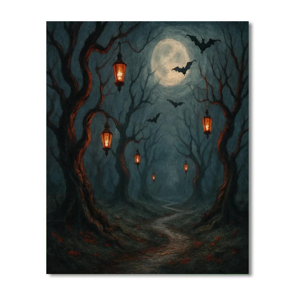 Twisted Lantern Grove Paint by numbers kits